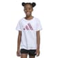 Girls (7-16) adidas(R) Regular Fit Floral Emblem Tee - image 1