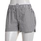 Juniors Derek Heart Poplin Houndstooth Boxer Shorts - image 1