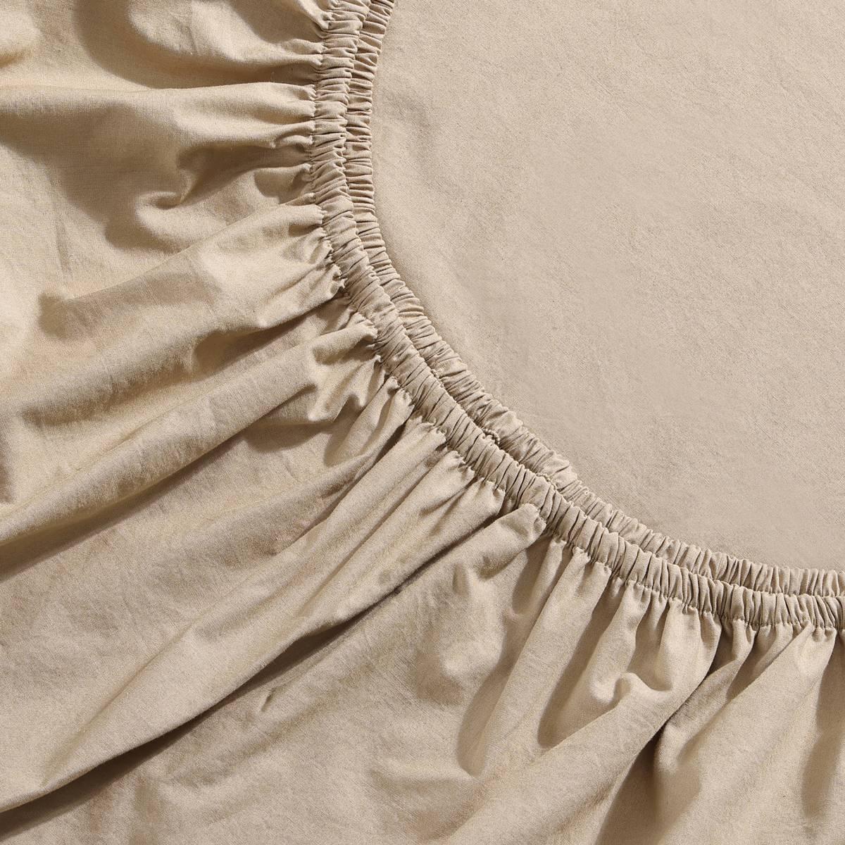 Calvin Klein Washed Percale Cotton 4pc. 200 TC Sheet Set