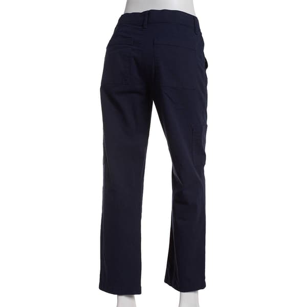 Womens Gloria Vanderbilt Solid Cargo Ankle Pants