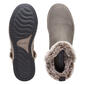 Womens Clarks® Breeze Fur Boots - Dark Olive - image 5