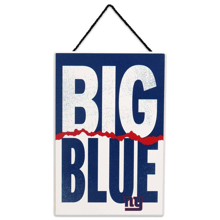 Open Road Small Hanging Wood Giants Slogan