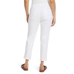 Womens Gloria Vanderbilt Amanda Floral Embroidery Solid Jeans