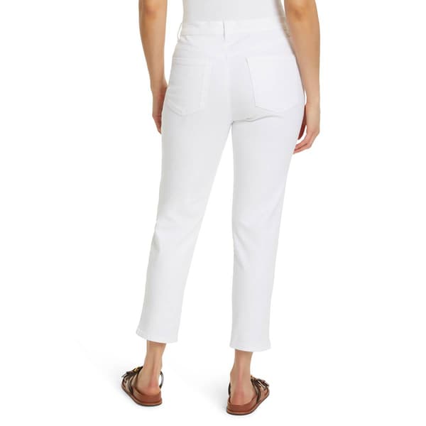 Womens Gloria Vanderbilt Amanda Floral Embroidery Solid Jeans