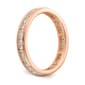 Pure Fire 14kt. Rose Gold Lab Grown 1ctw. Eternity Band - image 4