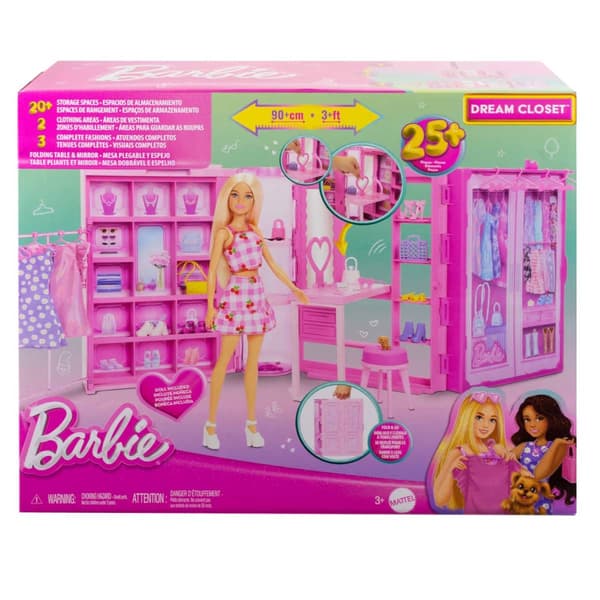 Barbie® Dream Closet w/ Doll - Boscov's