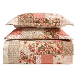Laura Ashley Harrietta Patchwork Cotton Quilt Set