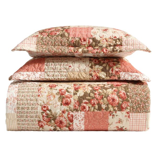 Laura Ashley Harrietta Patchwork Cotton Quilt Set