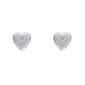 Gianni Argento Sterling Silver Diamond Accent Earrings - image 1