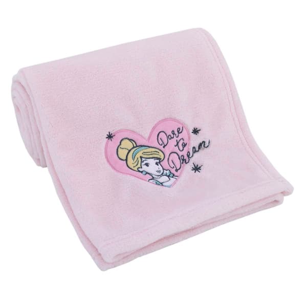 Disney Dare to Dream Cinderella Blanket - image 