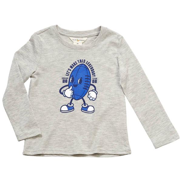 Toddler Boy Tales & Stories Long Sleeve Dream Team Graphic Tee - image 