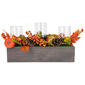 Northlight Seasonal 27in. Pumpkin Triple Pillar Candle Holder - image 4