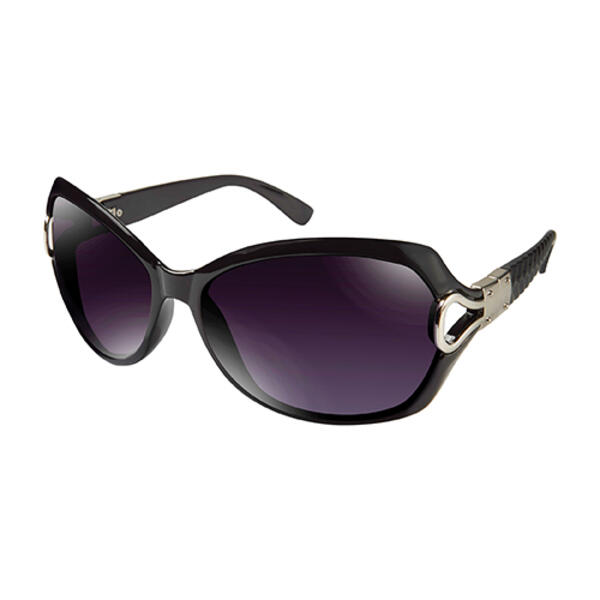 Womens SOUTHPOLE Oversize Metal Glam Sunglasses - image 