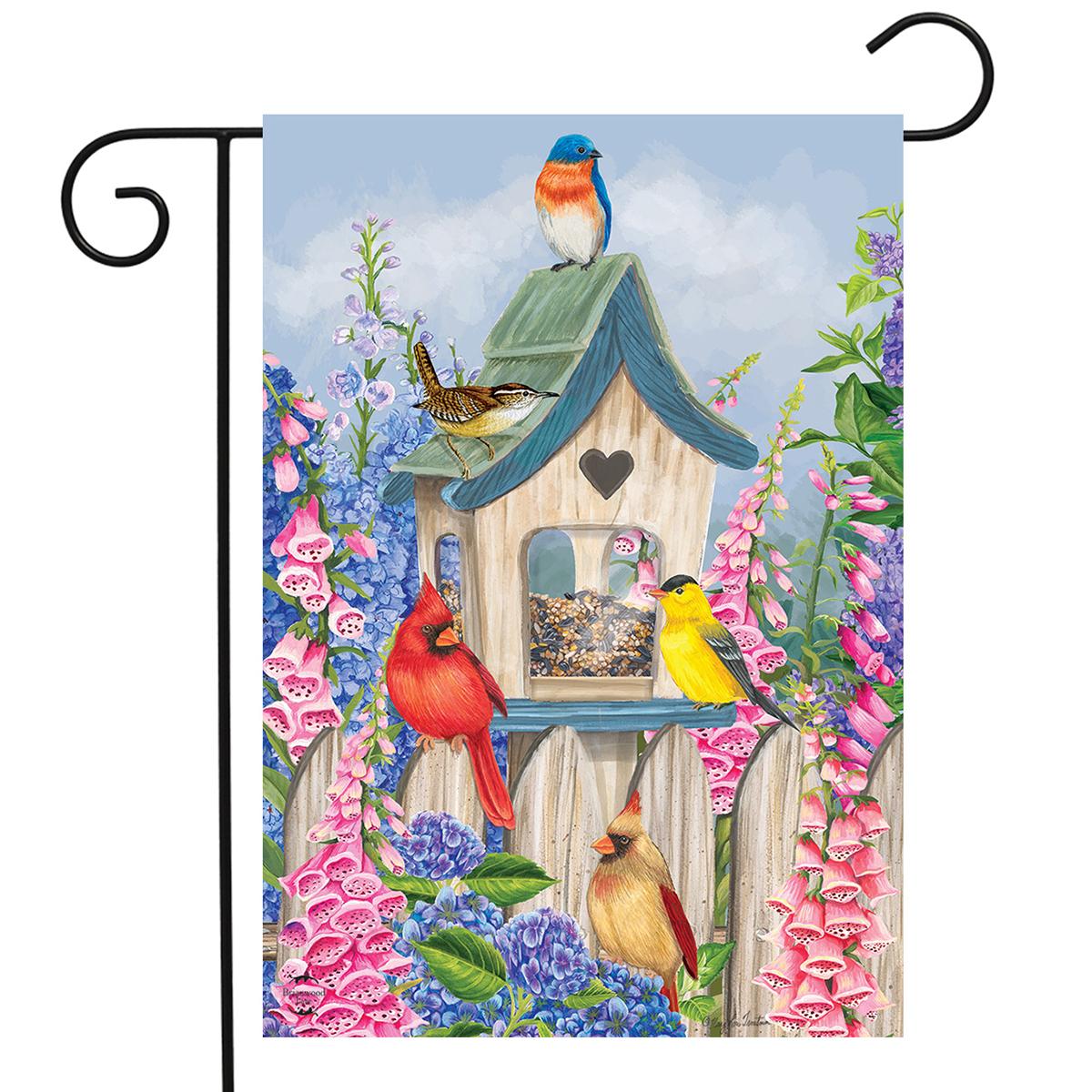 Briarwood Lane Birds of Spring Garden Flag