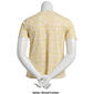 Womens Hasting & Smith Short Sleeve Crew Neck Daisy Tee - image 2