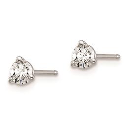 Pure Fire 14kt. White Gold Lab Grown 1/3ctw. Diamond Earrings