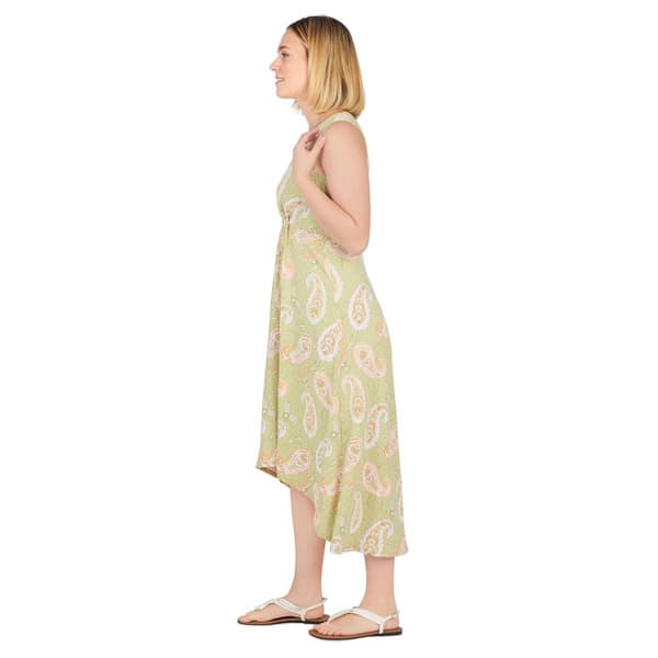 Petite Ruby Rd. Sleeveless Paisley High Low Hem Dress