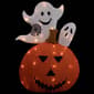 Northlight Seasonal 27.5in. LED Jack-O-Lantern And Ghosts Decor - image 3