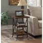 Convenience Concepts Brookline End Table with Shelves - Walnut - image 1