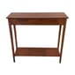 eccostyle&#40;tm&#41; 2-Tier Solid Bamboo Console Table with Drawer - image 1