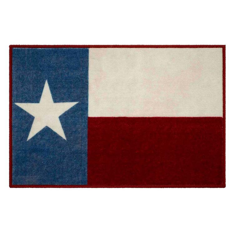 Avanti Texas Flag Bath Rug