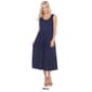 Womens White Mark Tiered Midi Dress - image 6