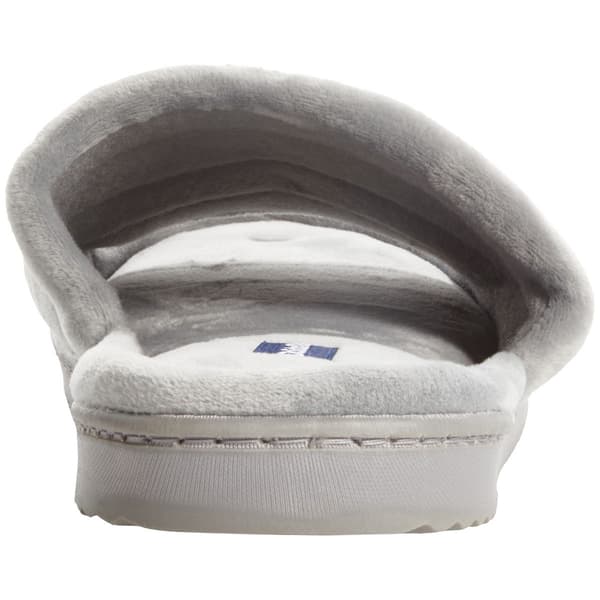 Womens Dr. Scholl''s Quilted Velour Slide Slippers