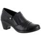Womens Easy Street Bennett Perforated Ankle Boots - image 1