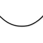 Mens Gentlemen's Classics&#40;tm&#41; Steel & Black Leather Cord Necklace - image 1