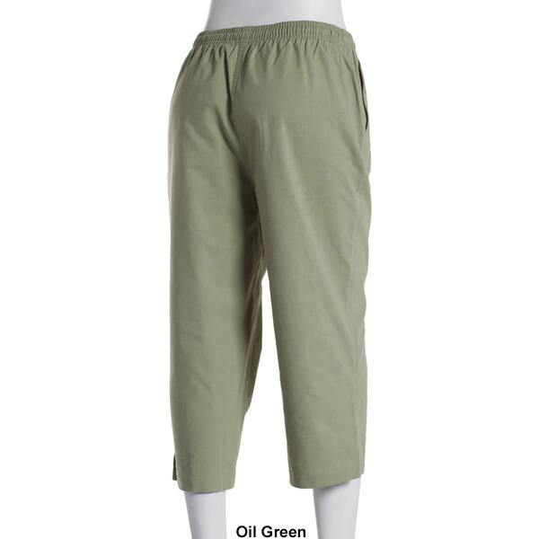 Plus Size Hasting & Smith Sheeting Capri Pants - Boscov's