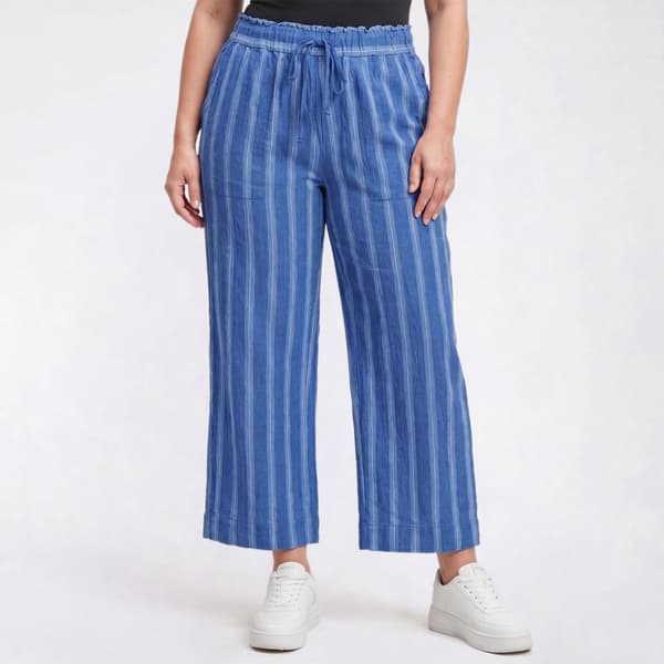 Plus Size Erika Adele Wide Leg Ankle Pants