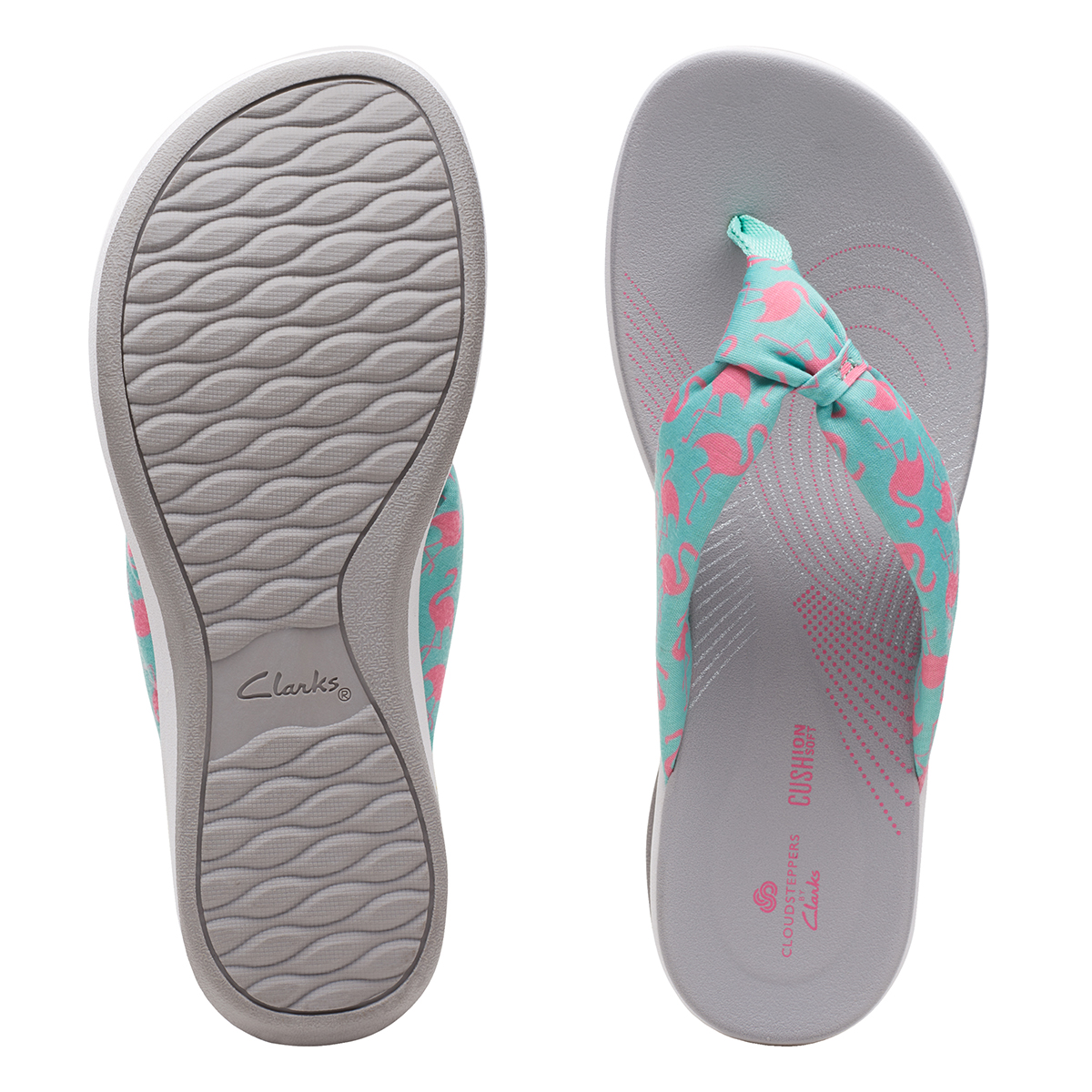 clarks cloudsteppers flamingo