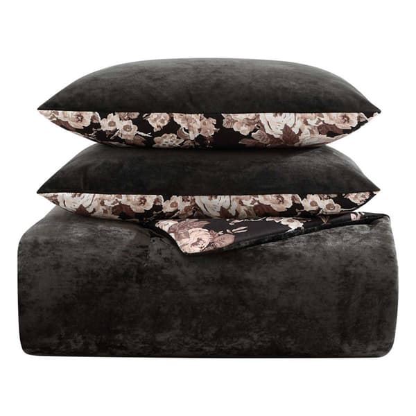 Betsey Johnson 3pc. Velvet Reversible Comforter Set