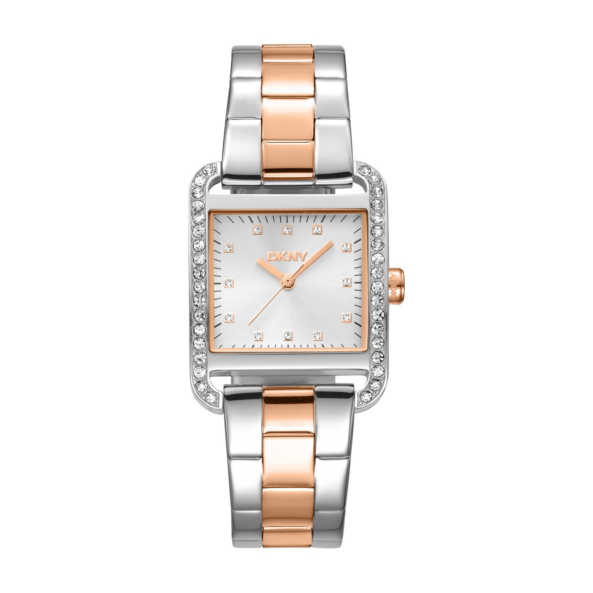 Womens DKNY City Glitz Red Gold-Two-Tone Watch - DK1L003M0055