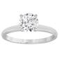 Diamond Classics&#40;tm&#41; White Gold Solitaire Diamond Engagement Ring - image 1