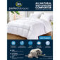 Serta® 300 Thread Count White Down Fiber Light Warmth Comforter - image 8