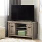 South Shore Exhibit Weathered Oak Corner TV Stand - image 2