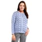 Petite Hasting & Smith Long Sleeve Brick Henley - image 1