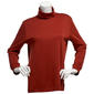 Womens Hasting & Smith Long Sleeve Solid Turtleneck Tee - image 4