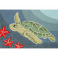 Liora Manne Frontporch Sea Turtle Rectangle Accent Rug - image 1