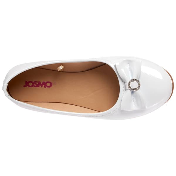 Big Girls Josmo Patent Flats w/ Bows