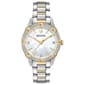 Womens Bulova Diamond Bezel Two-Tone Bracelet Watch - 98R263 - image 1
