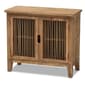 Baxton Studio Clement 2-Door Wood Spindle Accent Storage Cabinet - image 1