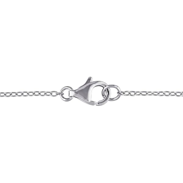 Radiant Rainbow™ 1ctw. Black Bead Diamond Necklace