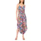 Womens MSK Sleeveless Geometric Mosaic Tie Waist Challis Jumpsuit - image 1