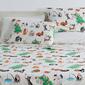 Freshfolds Cotton Cat Festivities Holiday 4pc. Flannel Sheet Set - image 3