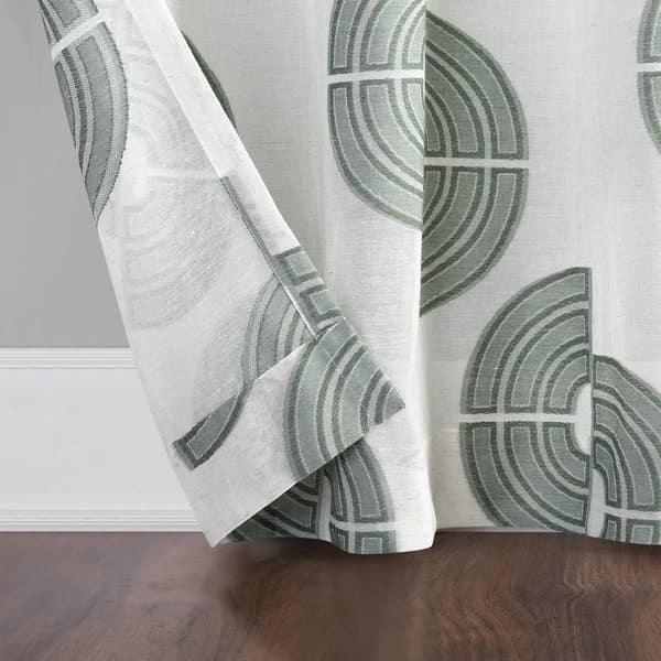 Udell Modern Woven Clip Grommet Panel Curtains