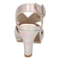 Womens Easy Street Christy Iridescent Peep Toe Heels - image 4