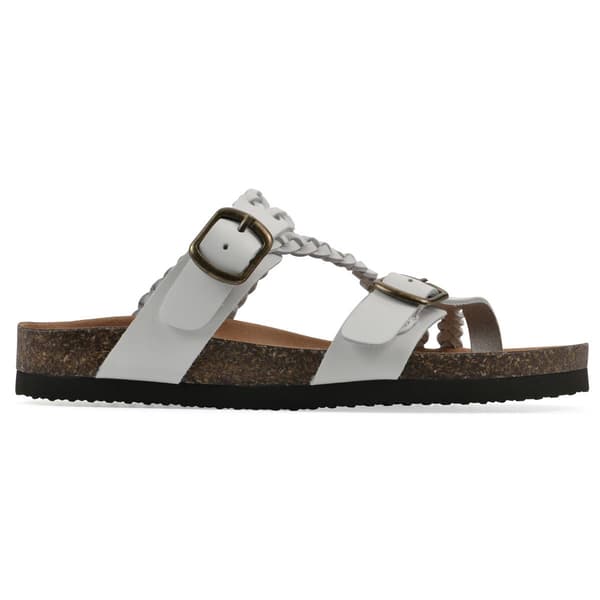 Womens White Mountain Haziest Footbed Sandals