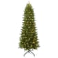 Puleo International 10ft. Pre-Lit Slim Fraser Fir Tree - image 1